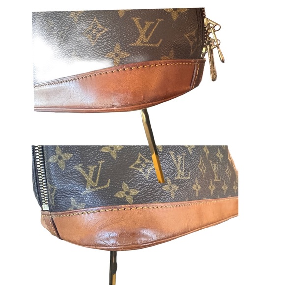 LOUIS VUITTON ALMA PM HANDBAG MONOGRAM with LV lock/key, box, Dustbag /COA - Picture 10 of 14